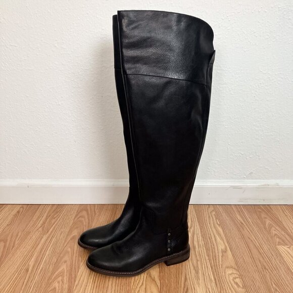 NEW Franco Sarto Women's Haleen Wide Calf Black Over-the-Knee Fall Winter Boots8 - Picture 2 of 14